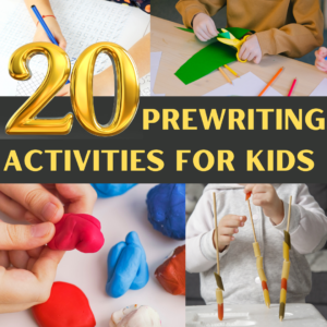 prewriting activities for kids
