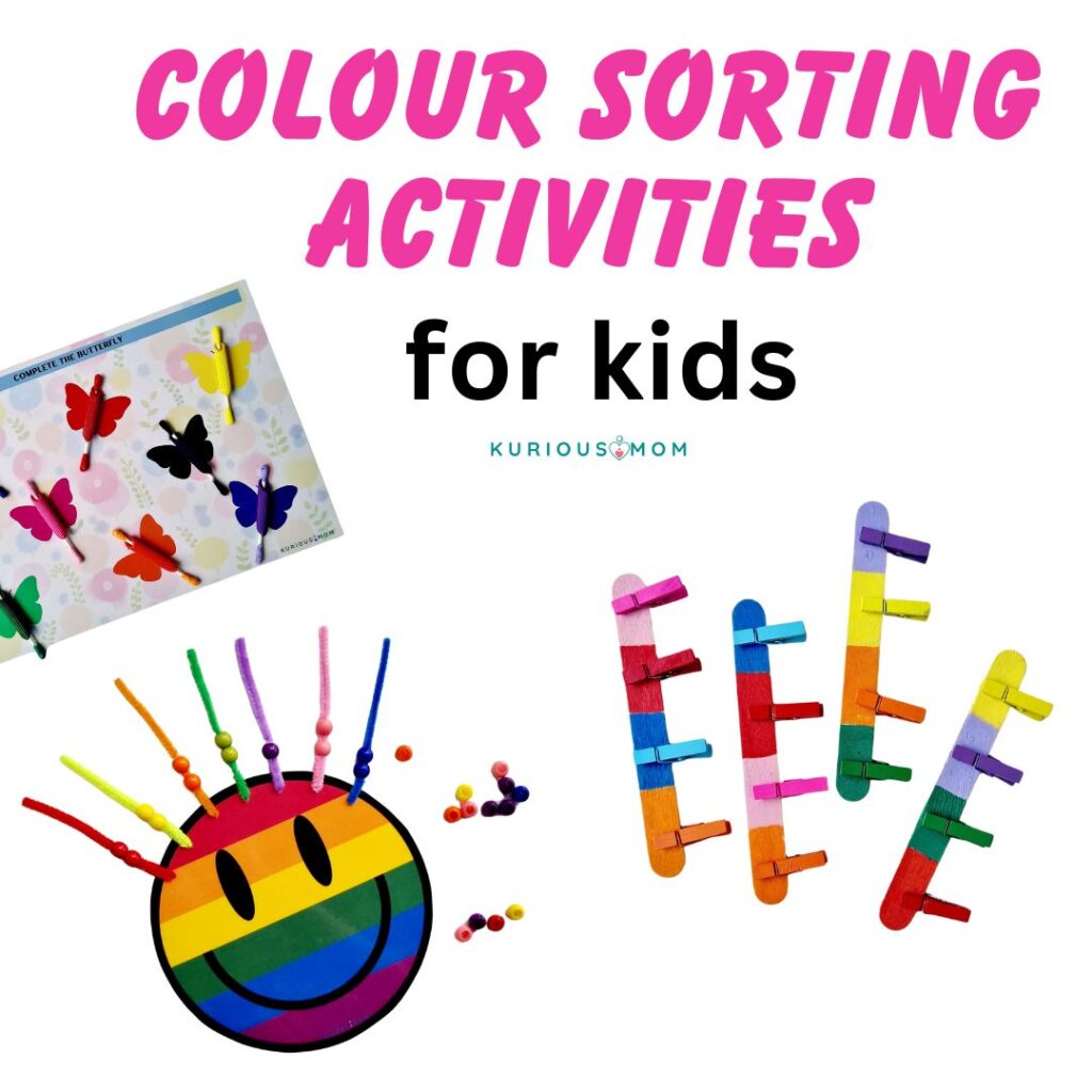 colour sorting activities for kids