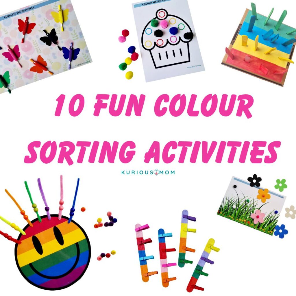 colour sorting activities for kids