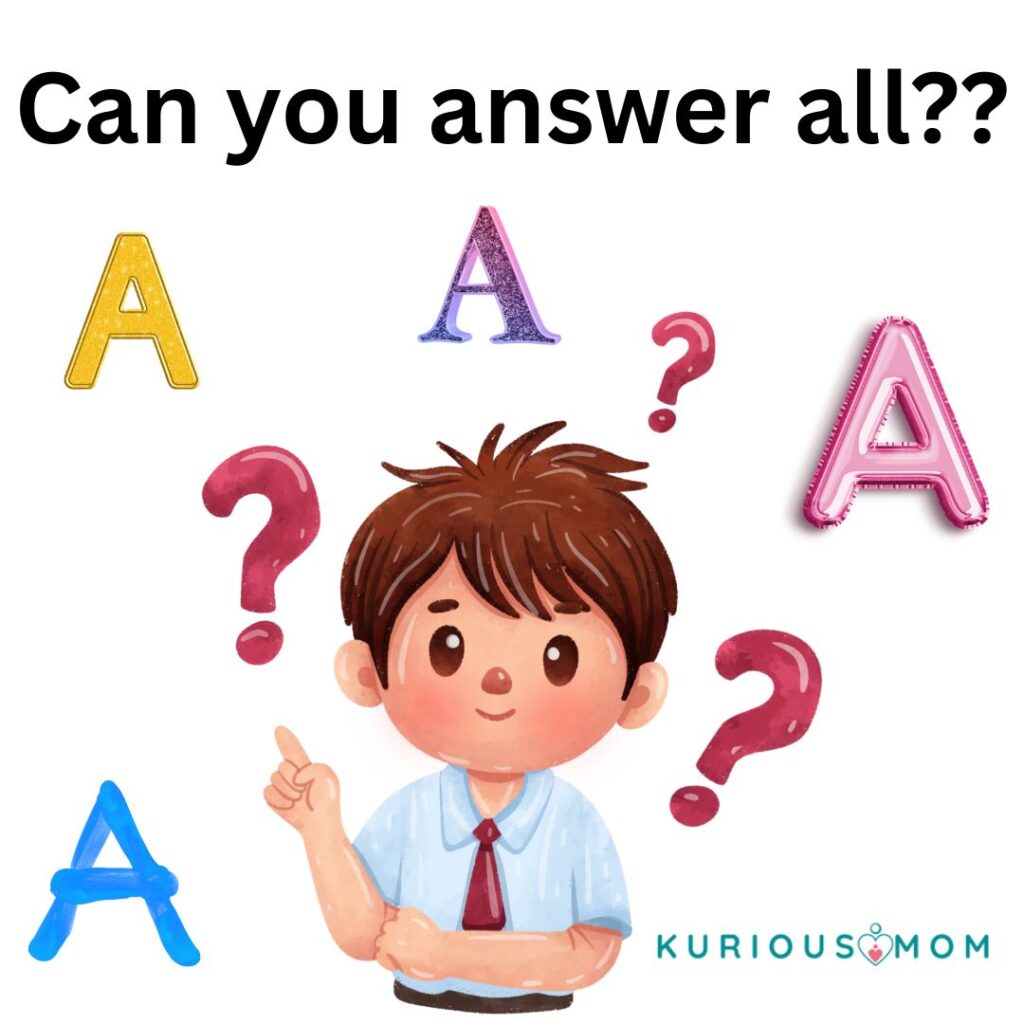 activity with letters