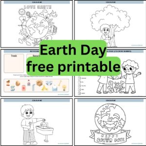 free printable Earth Day