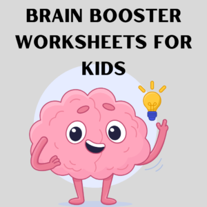 brain booster activity for kids