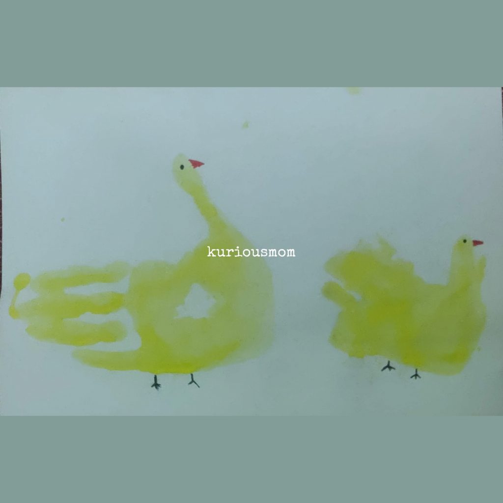 handprint duck