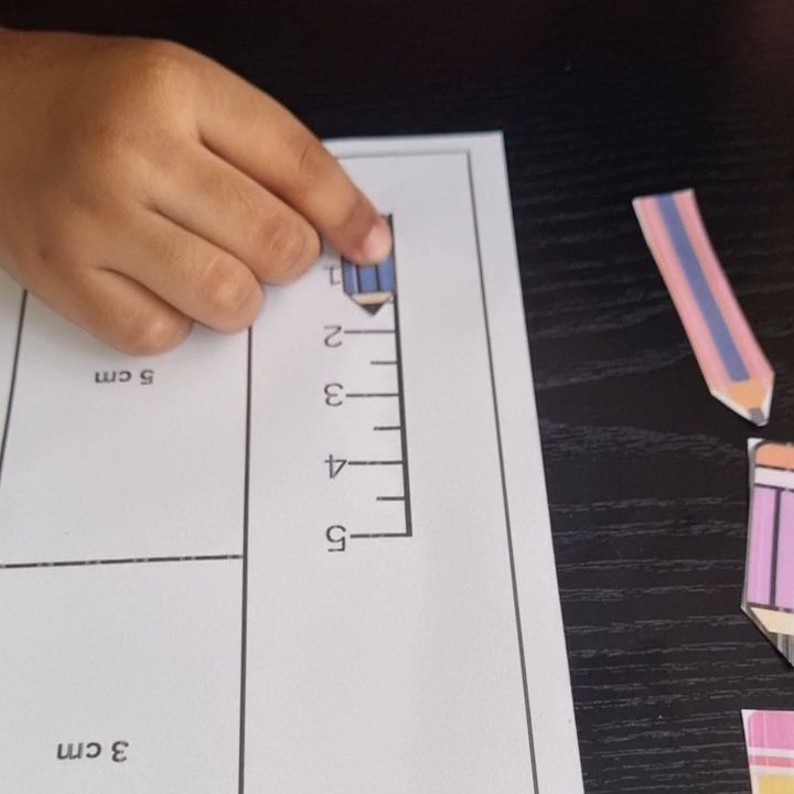 Measurement activity for kids